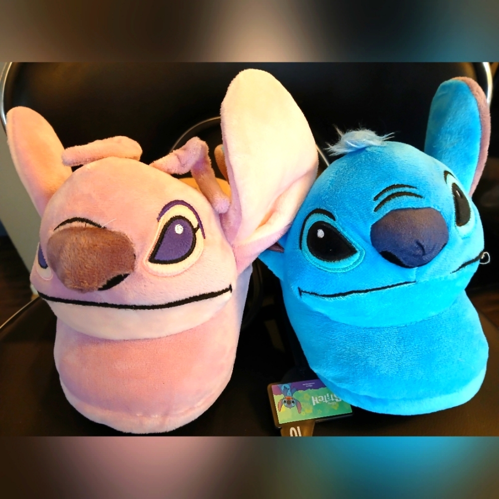 Lilo & Stitch Slippers Women's 9/10- nwt